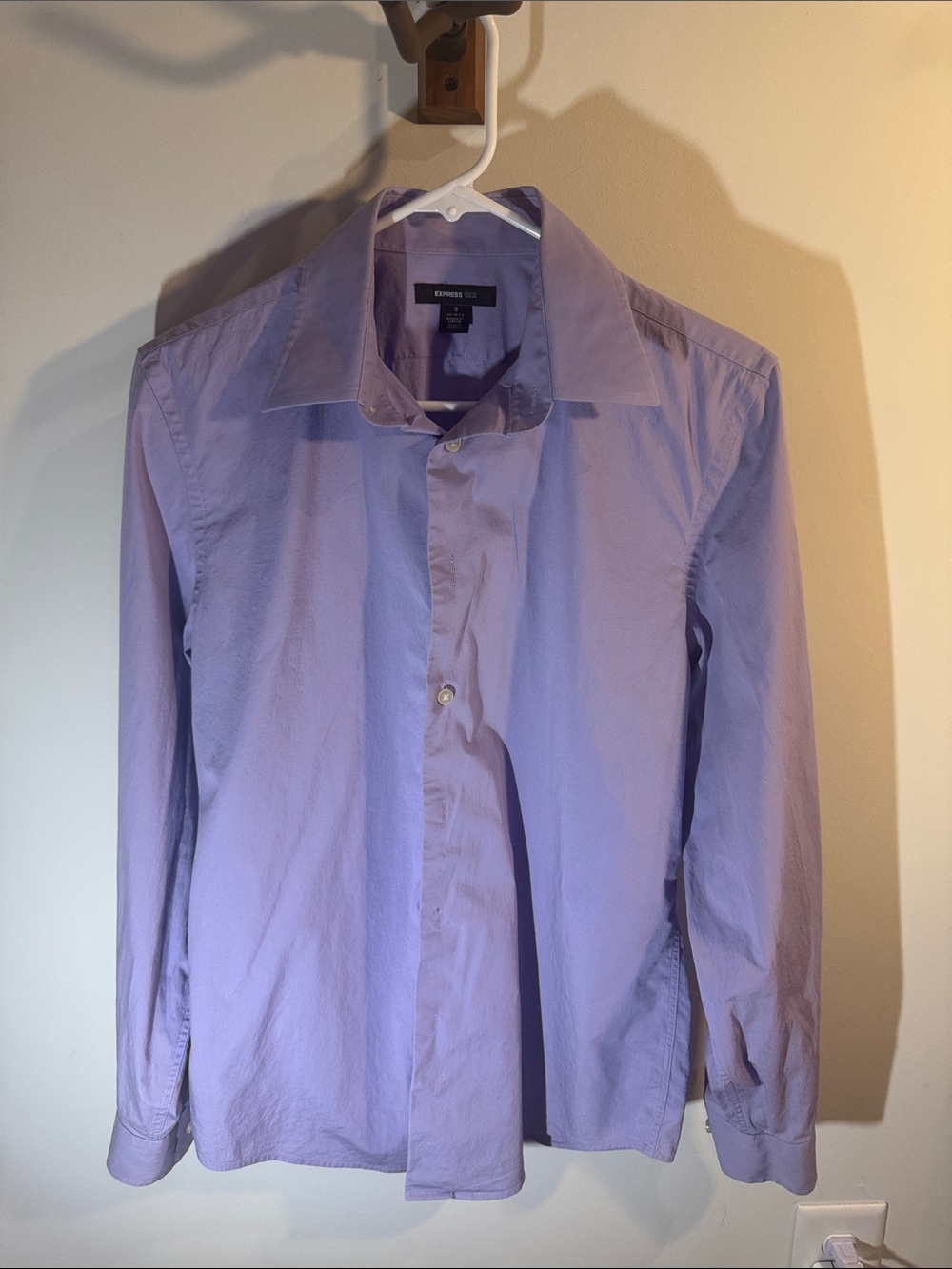 Express Lavender Dress Shirt - Men's Long Sleeve